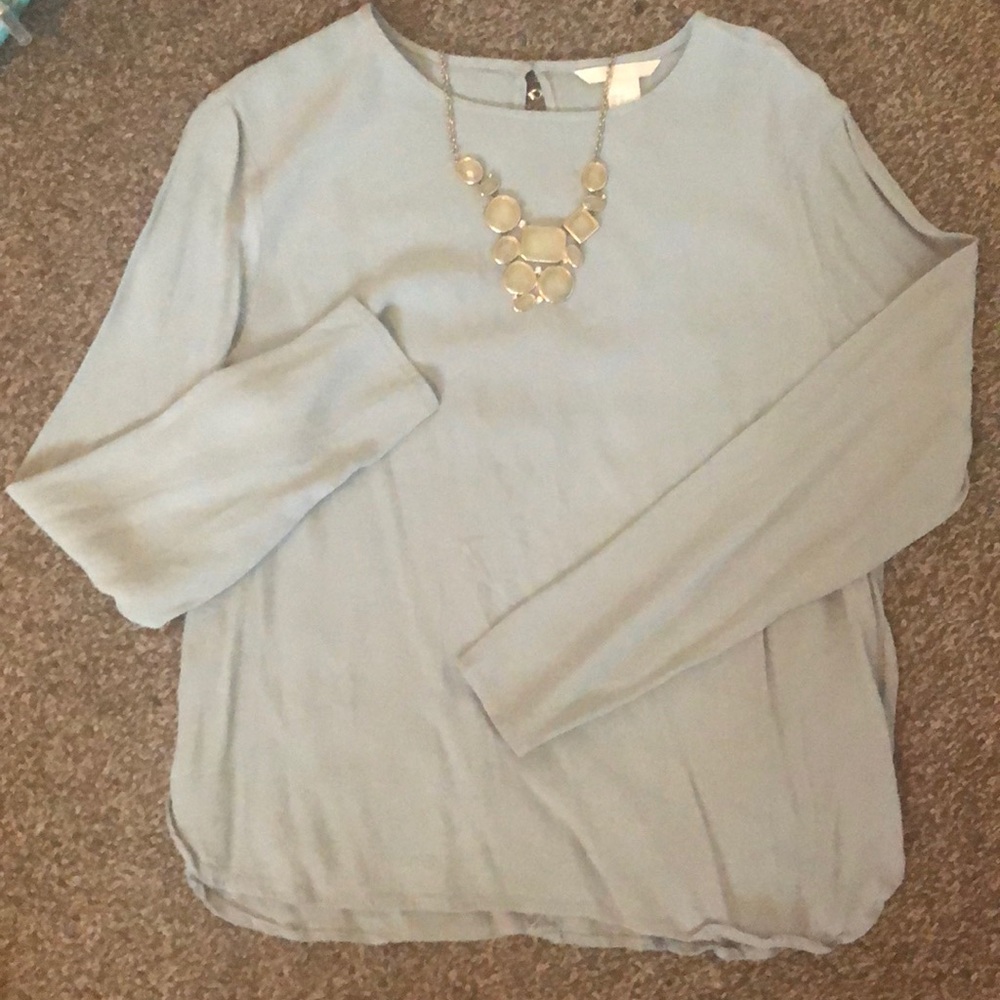 Light blue H&M blouse